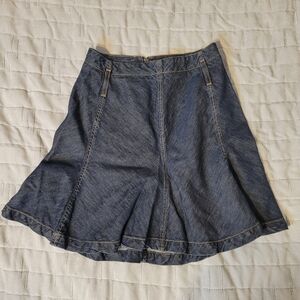 Banana Republic Denim A-Line Skirt